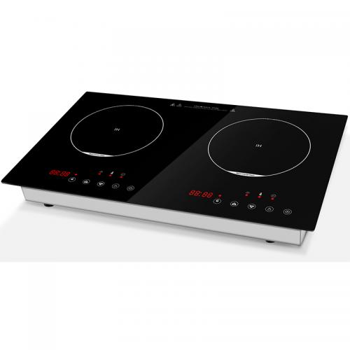 2 zone induction cooker